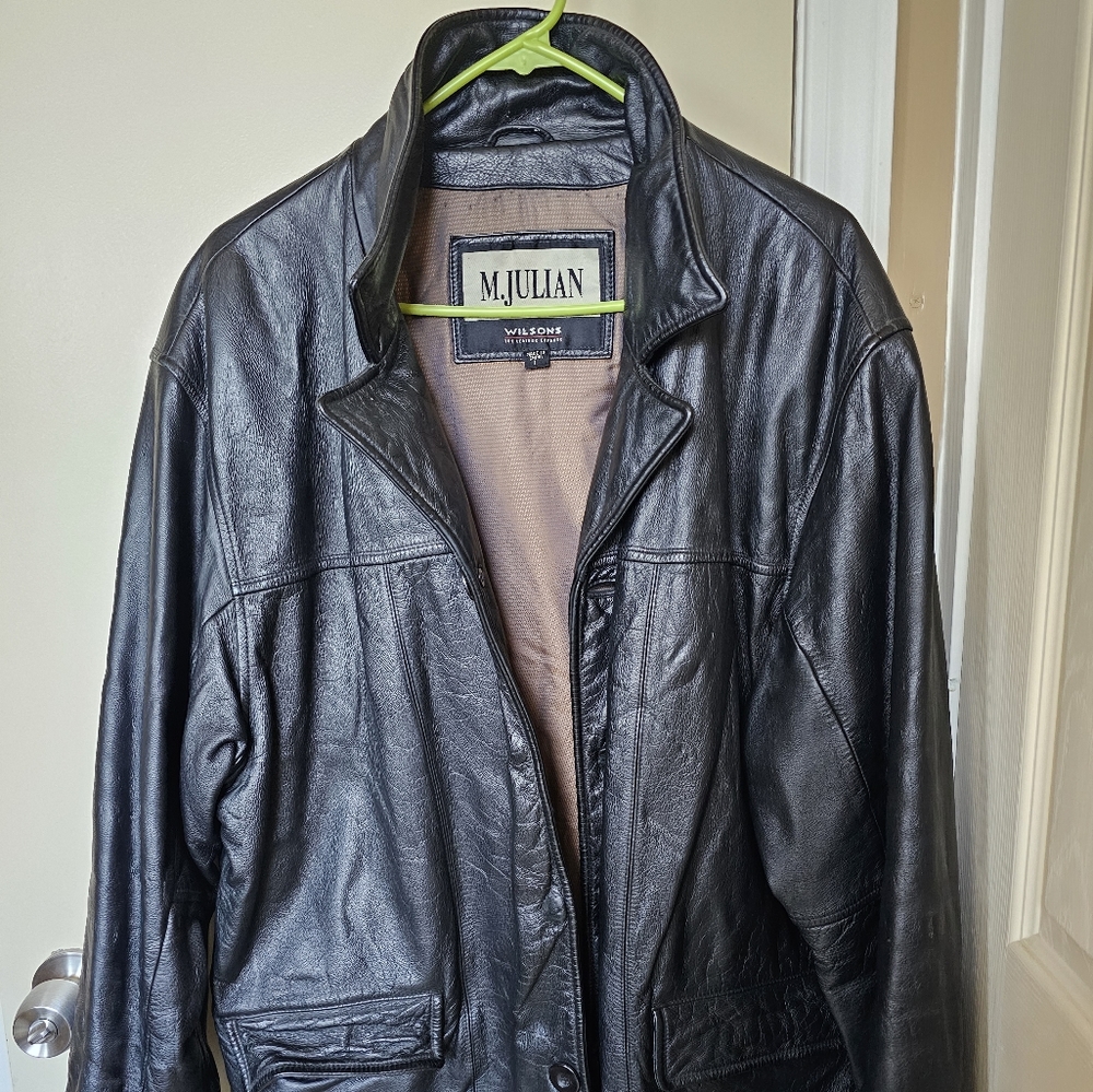 Leather jacket